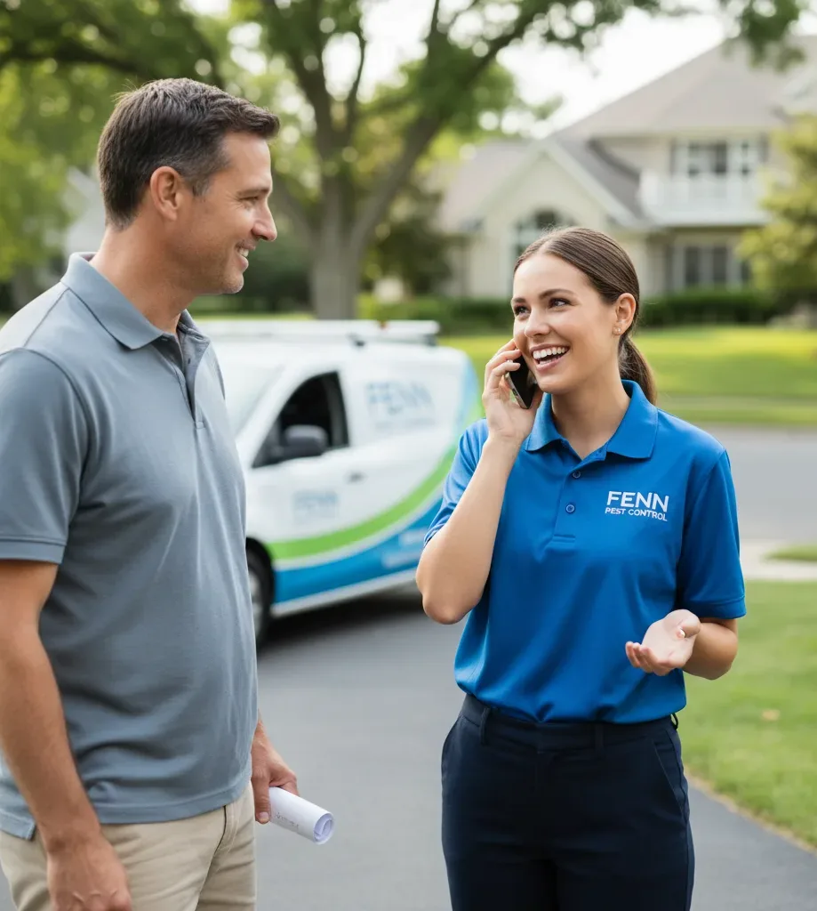 Fenn Pest Control customer support in North Prairie